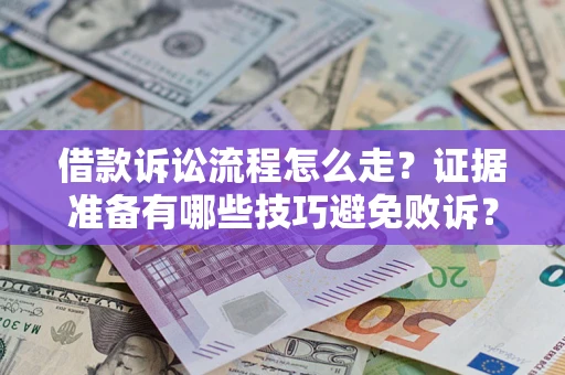 济南借款诉讼流程怎么走？证据准备有哪些技巧避免败诉？