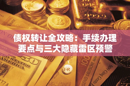 济南债权转让全攻略：手续办理要点与三大隐藏雷区预警
